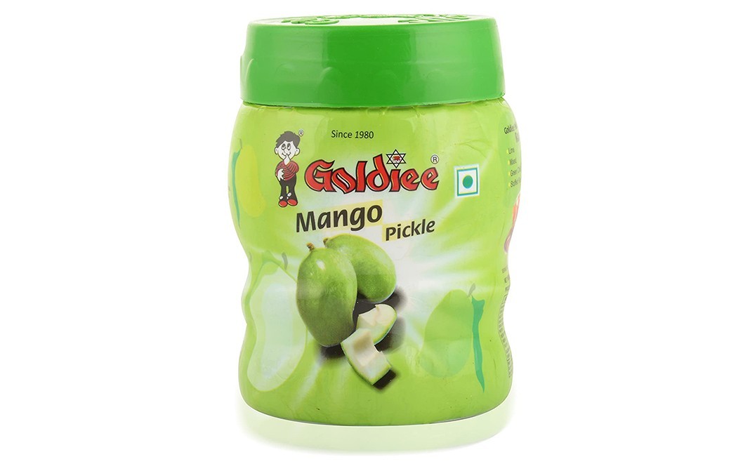 Goldiee Mango Pickle    Plastic Jar  500 grams